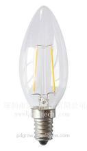 LED filaman ampul C35 2W e27 e14 12 volt led ampuller 2700 k 3000 k