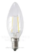 LED filament bulb C35 2W e27 e14 12 volt led filament bulbs 2700k 3000k