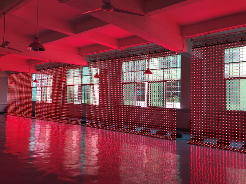 LED Mesh Video Screen