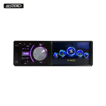 4 Inch Universal Car MP5 BT FM Radio with USB Charge and Video