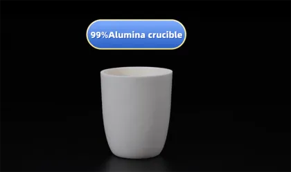 99% Dry Pot Alumina Porcelain Crucible - Arc Alumina Crucible for Laboratory