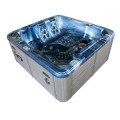 Salt water massage spa whirlpool hot tub