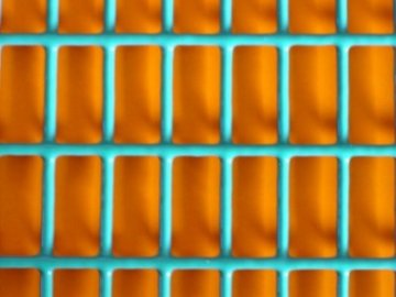 PVC coated welded wire mesh panel
