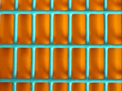 PVC coated welded wire mesh panel