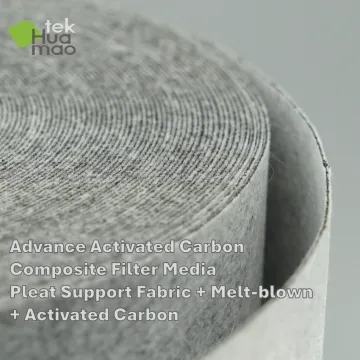 1300 iodine activated carbon cabin filter media cloth