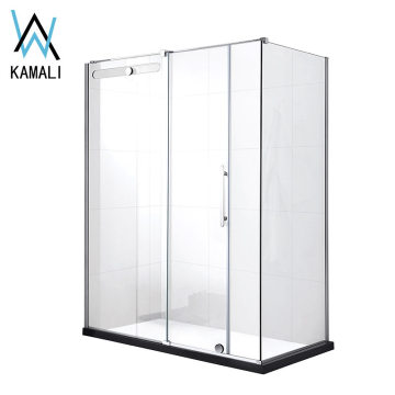 KAMALI Sanitary: Customizable Frameless Square Shower Cabins & Sliding Glass Shower Rooms