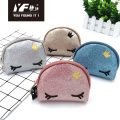 Custom cute cartoon cat PU pencil case