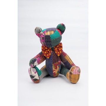 Patchwork Yi Nakış El Yapımı Oyuncak Ayı Bebek