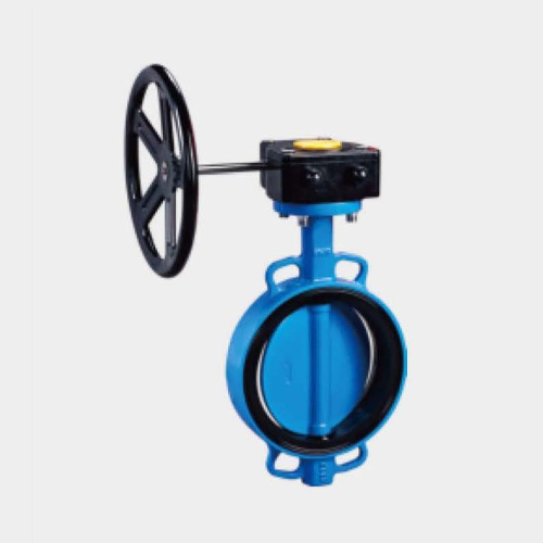 Wafer soft seal butterfly valve