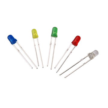 JY504 High Brightness LED Diode 5mm - Good Price, Red, White, Blue Color