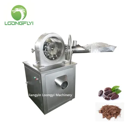 Loongflyi cacao banana cocoa pulverizer machinery