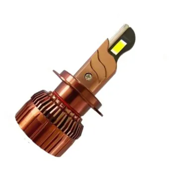 HL-V18 Copper Pipe Heat Conduction Automotive LED Headlight Bulbs for 12V Vehicles
