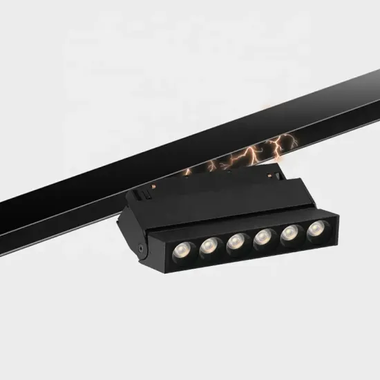 Dc48v Ceiling Spot Lamps: Magnetic Track Rail System for Interior Projects
