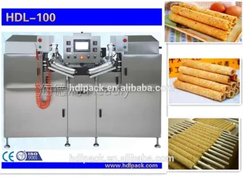 automated high efficiency egg roll machine