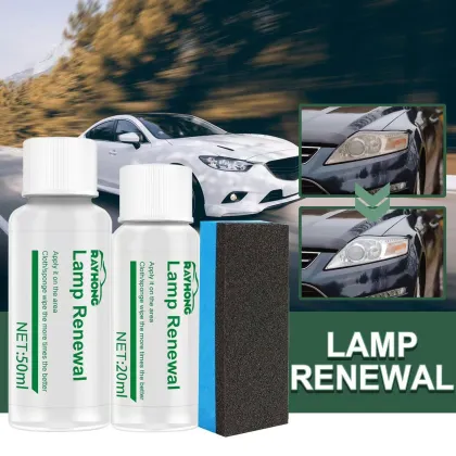 Automotive Yellowish Headlight Repair Fluid for Polishing and Cleaning