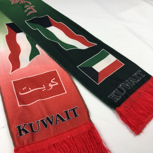 Wholesale high quality national Kuwait fleece scarf