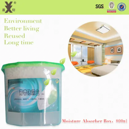 Perfume 800ml Dehumidifier Box With Calcium Chloride Tablets