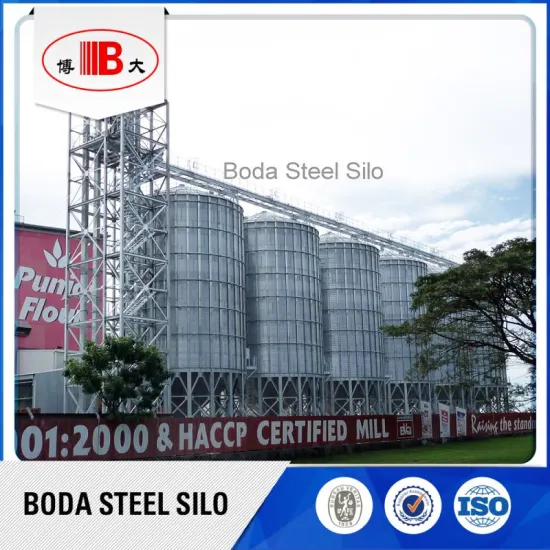 steel storage silo tank for chicken feed