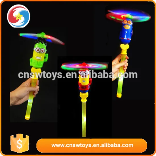 Windmill Handheld Fan Spinning Wand Pinwheel Wind Rave Toy Party