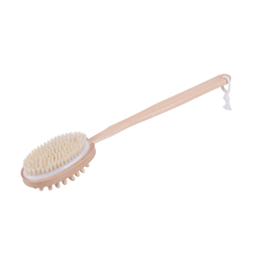 Solid Wood Dry Body Brush For Beautiful Skin