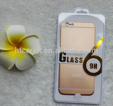 Trade assurance ! 3D Aluminum Tempered Glass Full Screen Protector For Iphone 6 plus