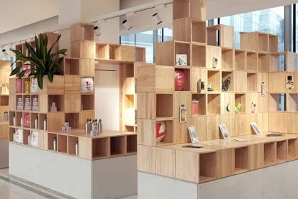 Global Famous Brand Retail Shop Design Electronic