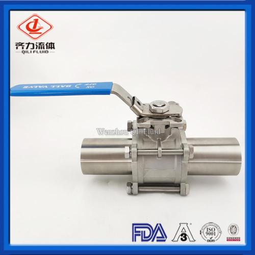 CF3M CF8M Two Way Weld Ball Valve