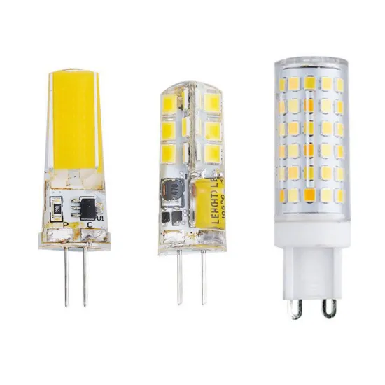 Ceramic G4 G9 High Lumen LED Corn Bulb - AC/DC 12V/220V/110V, SMD/COB 0.5W-7W, Dimmable