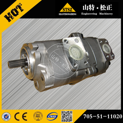 Komatsu gear pump 705-38-39000 for WA320-6