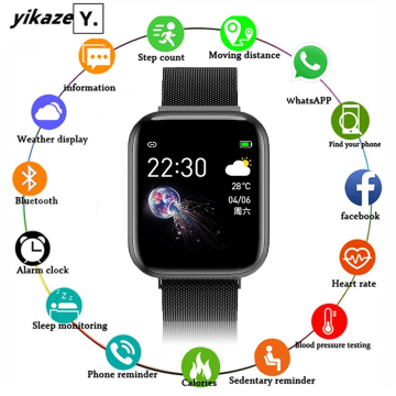 I5 Monitor ciśnienia krwi Smartwatch Bluetooth