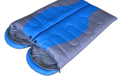 Envelope double sleeping bag