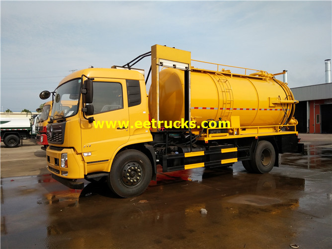 2500 Galoni Dongfeng Septic Tanker Malori