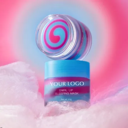 Non-Sticky Hydrating Lip Mask Balm - Unique Swirl Lip Sleeping Mask