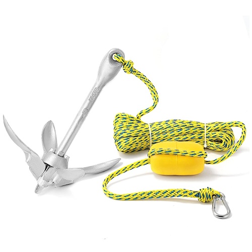 SUP Paddle Board Small Boats Folding Anchor Rope