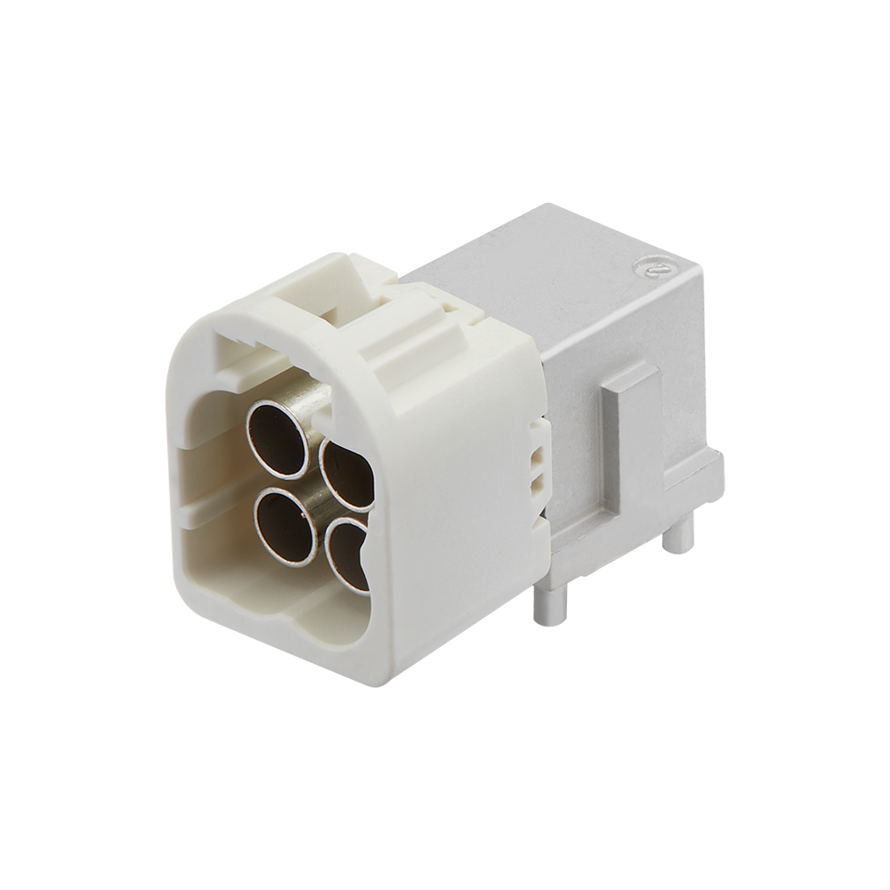 Right Angle Male Mini Fakra PCB Mount Connector