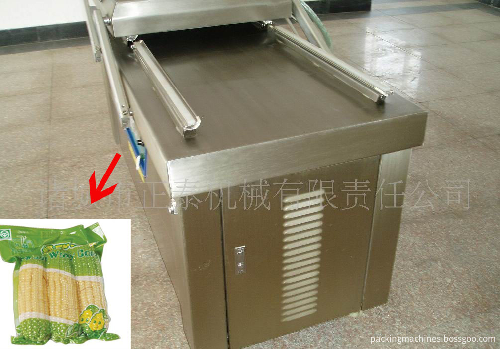 heavy duty double chambers automatic vacuum packaging machine