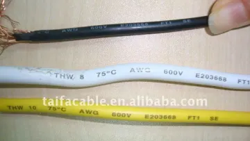 The most competitive price and good performance TW and THW AWG 12 10 12 8 6 cable