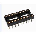 2,54 mm Dual-in-Line Integrated Circuit (IC) Sockets Connector Straight Dip (H = 3 L = 7,4)