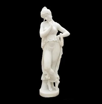 JK China Factory Wholesale Lady Marble Angel Sculpture