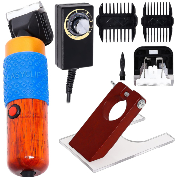 Electric Speed Adjustable Carpet Trimmer with Shearing Guide for Rug Making