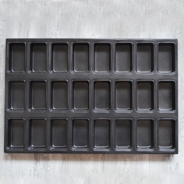 Top Seller Black Rectangular Bread Baking Pan - Chinese Professional Supplier for Industrial Bakeware