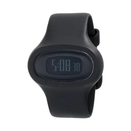 Digital Display Watch Plastic Silicone Watch Unisex