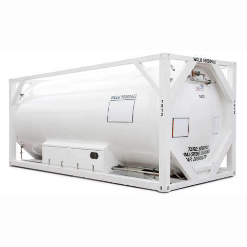 21bar sıvı azot konteyneri ISO tankı
