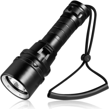 Super Brightest XML-T6 LED Diving Flashlight: Waterproof Underwater Torch with IP68 Rating