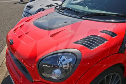 Duell Ag Style Carbon Fiber Hood for 2010 Mini Countryman Cooper S R60