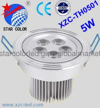5x1W Aluminum LED Ceiling Light