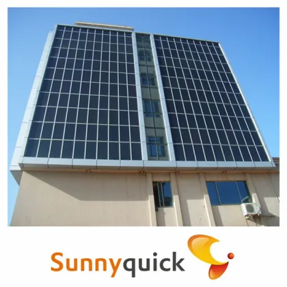 High grade glass mansion curtain wall