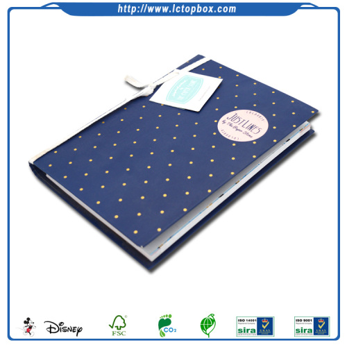 Novo design espiral eco-friendly reciclar notebook