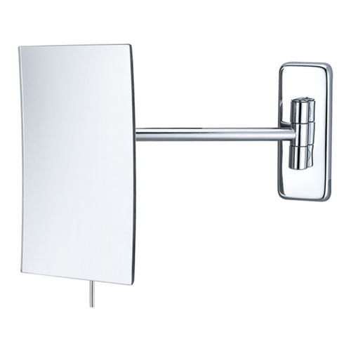 Single arm frameless wall mirror