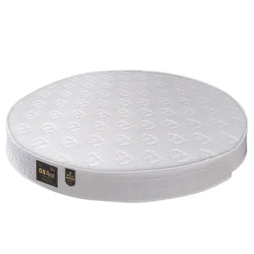 Customized California King Size Memory Foam Circular Bed Mattress